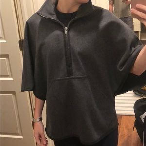 Theory wool and cashmere shawl